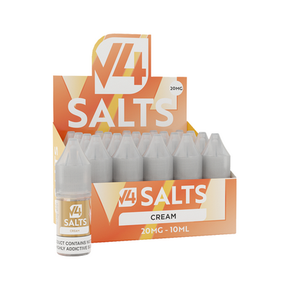 20mg V4 Salts 10ml Nic Salts (50VG/50PG) - Pack of 20