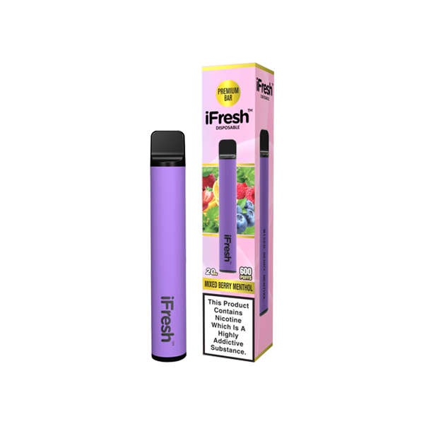 20mg iFresh Disposable Vape Device 600 Puffs