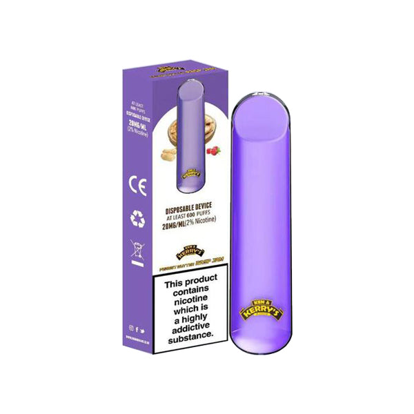 20mg Ken N Kerrys Desserts Disposable Vape Pod 600 Puffs