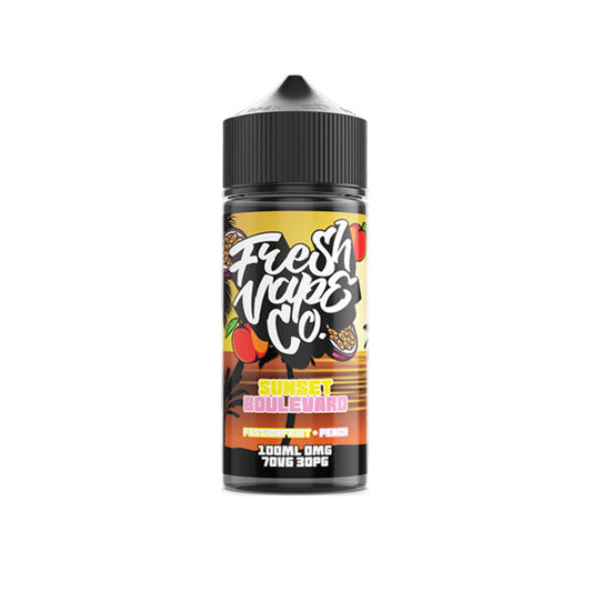 Fresh Vape Co 100ml Shortfill 0mg (70VG/30PG)