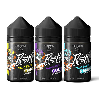 King Kong 0mg 50ml Shortfill (70VG/30PG)