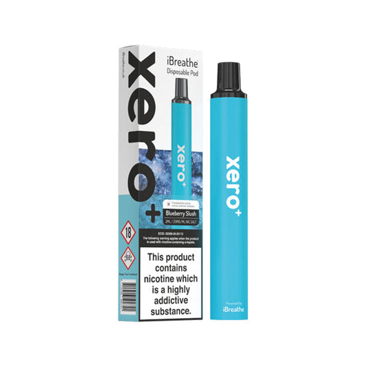 20mg iBreathe Xero+ Disposable Vape Pod 600 Puffs