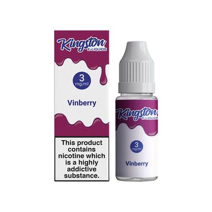 Kingston 3mg 10ml E-liquids (50VG/50PG)