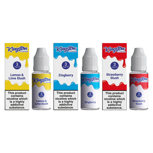 Kingston 6mg 10ml E-liquids (50VG/50PG)