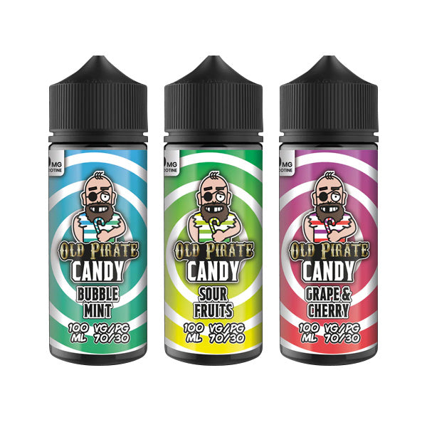 Old Pirate Candy 100ml Shortfill 0mg (70VG/30PG)