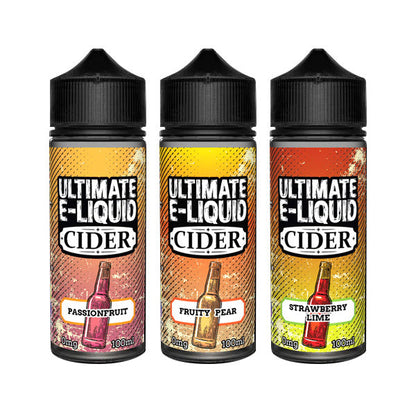 Ultimate E-Liquid Cider 100ml Shortfill 0mg (70VG/30PG)