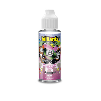 Billiards Soda Range 0mg 100ml Shortfill (70VG/30PG)