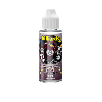 Billiards Soda Range 0mg 100ml Shortfill (70VG/30PG)