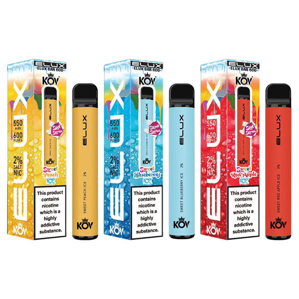 20mg Elux KOV Bar Sweets Series Disposable Vape Device 600 Puffs