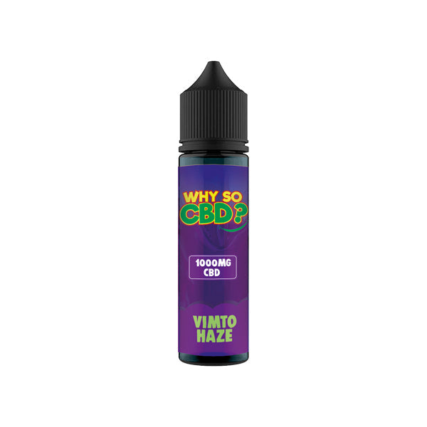 Why So CBD? 1000mg Full Spectrum CBD E-liquid 60ml