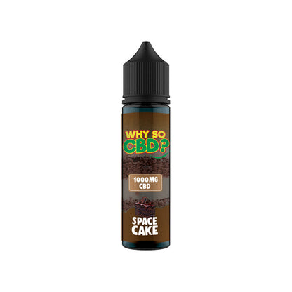 Why So CBD? 1000mg Full Spectrum CBD E-liquid 60ml