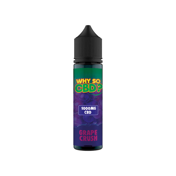 Why So CBD? 1000mg Full Spectrum CBD E-liquid 60ml