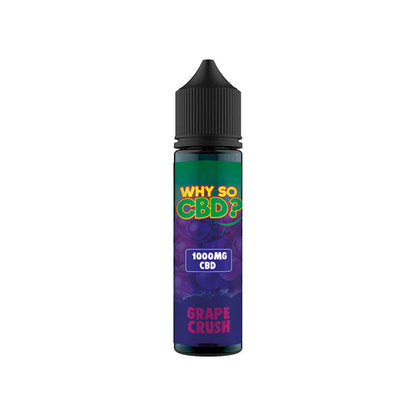 Why So CBD? 1000mg Full Spectrum CBD E-liquid 60ml