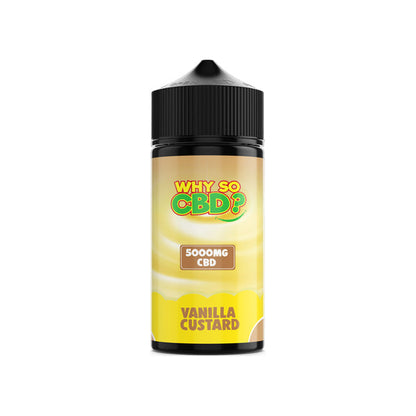 Why So CBD? 5000mg Full Spectrum CBD E-liquid 120ml