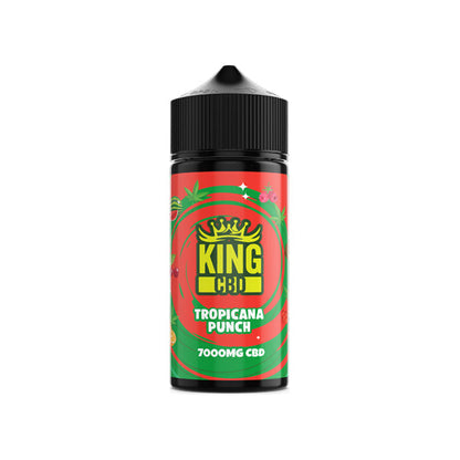 King CBD 7000mg CBD E-liquid 120ml (BUY 1 GET 1 FREE)